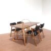 SET MEJA MAKAN MODERN MINIMALIS