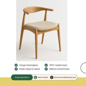 KURSI CAFE RETRO MODEL TANDUK