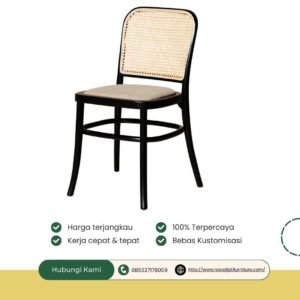 KURSI CAFE ROTAN SINTETIS