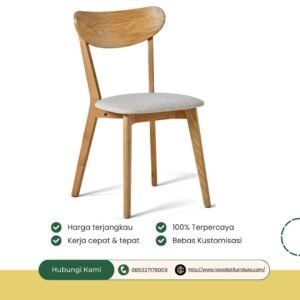 KURSI CAFE MINIMALIS