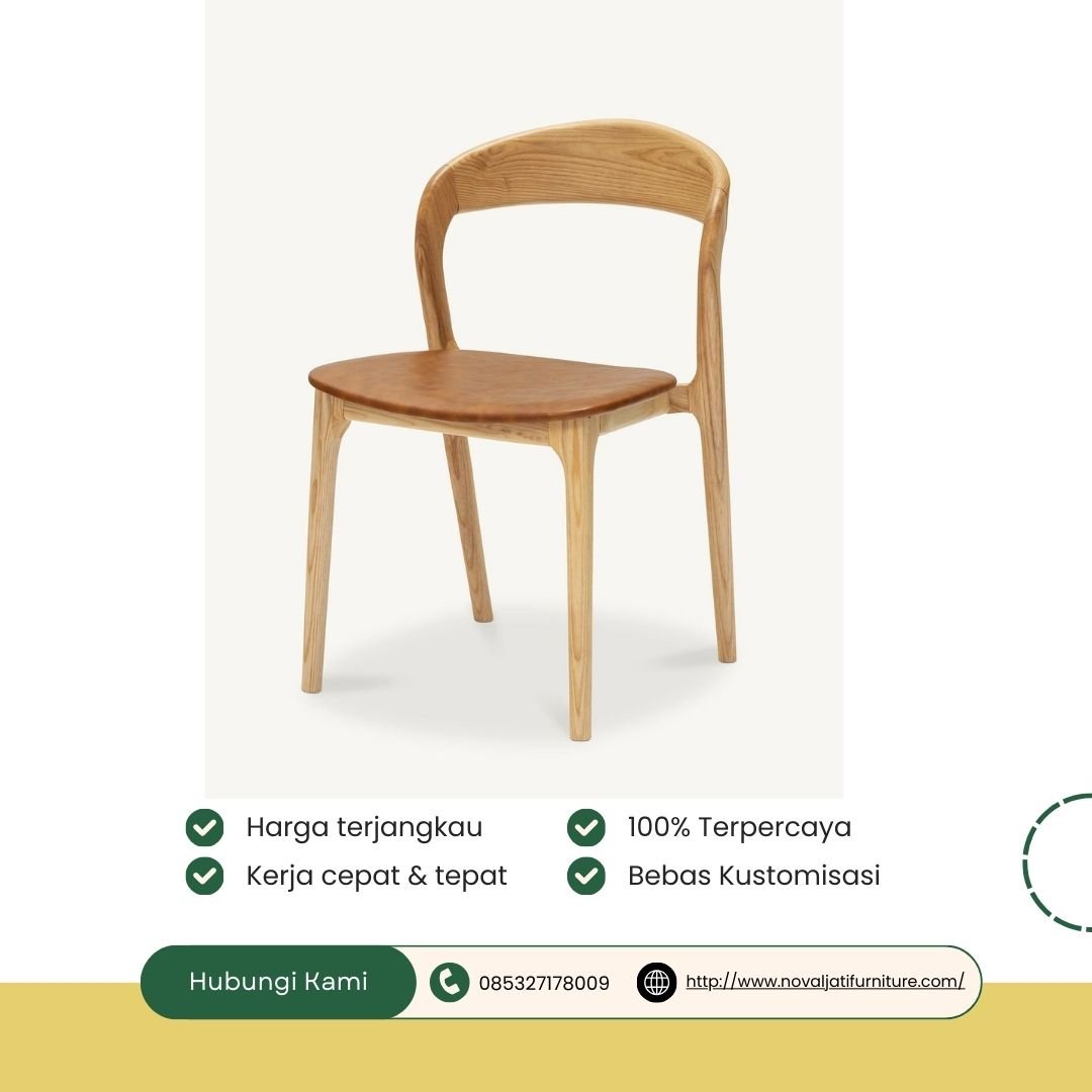 KURSI CAFE SANDARAN LENGKUNG