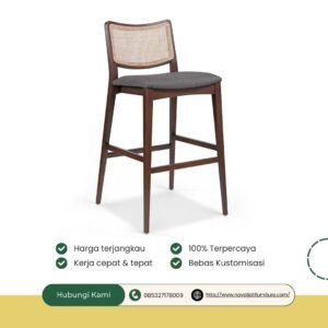 KURSI BAR JATI SCANDINAVIAN