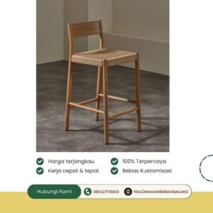 BAR STOOL DUDUKAN ANYAMAN