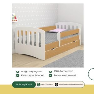 TEMPAT TIDUR ANAK MINIMALIS MODERN LAURYN