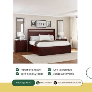KAMAR SET KAYU JATI MODEL ACE