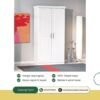 LEMARI PAKAIAN PINTU 2 MINIMALIS