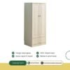 LEMARI BAJU ANAK MODEL MINIMALIS 2 PINTU