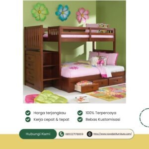 TEMPAT TIDUR TINGKAT KLASIK