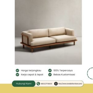 SOFA KAYU JATI MINIMALIS