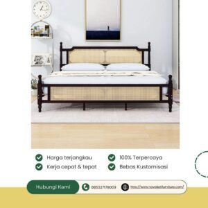 BARGOTH TEMPAT TIDUR ROTAN KLASIK