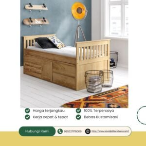 TRMPAT TIDUR ANAK KLASIK CAPTAIN