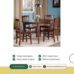 SATU SET MEJA MAKAN SHAYYE