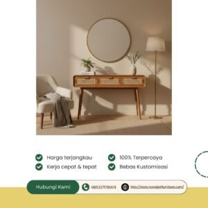 MEJA CONSOLE KAYU JATI