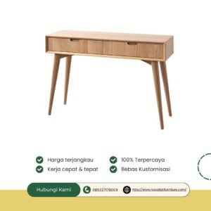 MEJA CONSOLE 2 LACI MINIMALIS