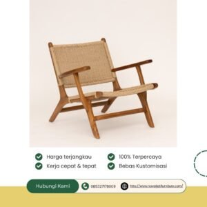 KURSI ROTAN SANTAI OUTDOOR