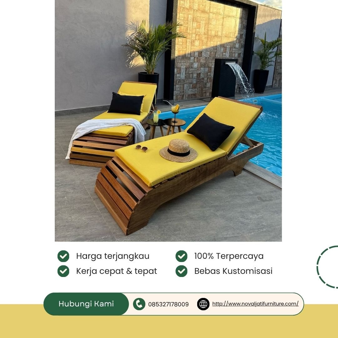 KURSI SANTAI KAYU JATI