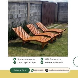 KURSI SANTAI MALAS KAYU JATI