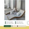 BANGKU LOUNGER KAKI LENGKUNG