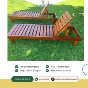 KURSI LOUNGER SUNBAD POOL