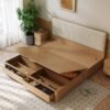 TEMPAT TIDUR KAYU JATI CABINET BAD